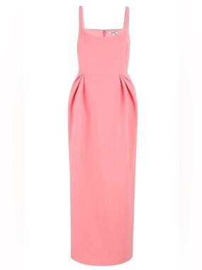 Maison Amory THE TULIP DRESS IN GLOWING PINK